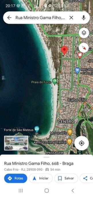 Апартаменты Lindissimo Apartamento, Ar Condic, 7 Min Da Praia! Кабу-Фриу Экстерьер фото